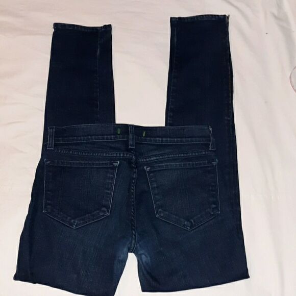 J Brand The Deal Skinny Leg Jeans 27 Side Zip - Picture 2 of 8